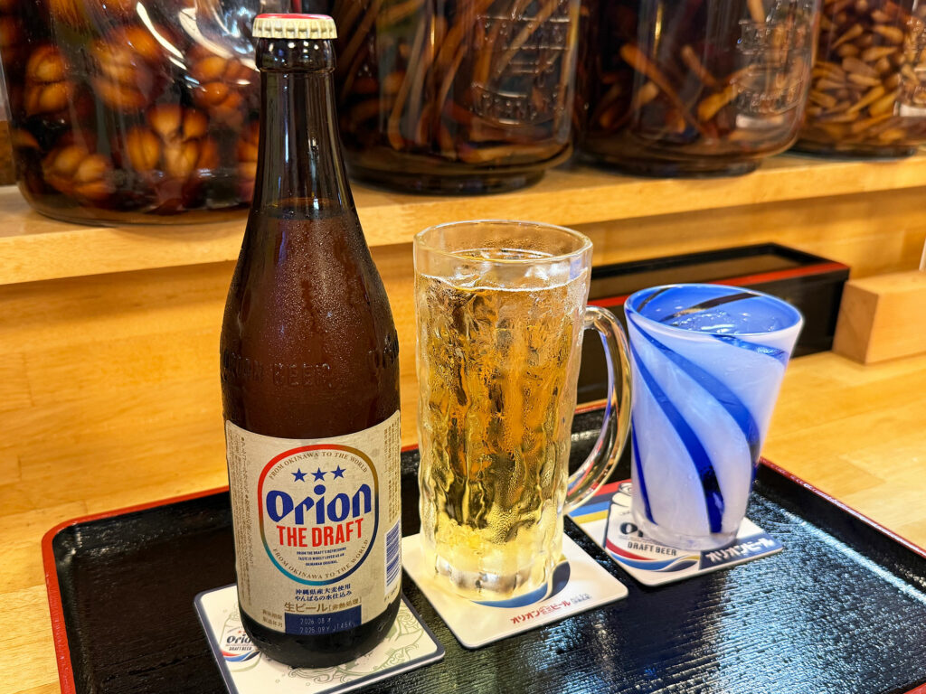 お得な ”ちょい呑みセット(1500円ベロ)” & シメそばで大満足!『酒処沖縄そば おそば』|那覇市具志