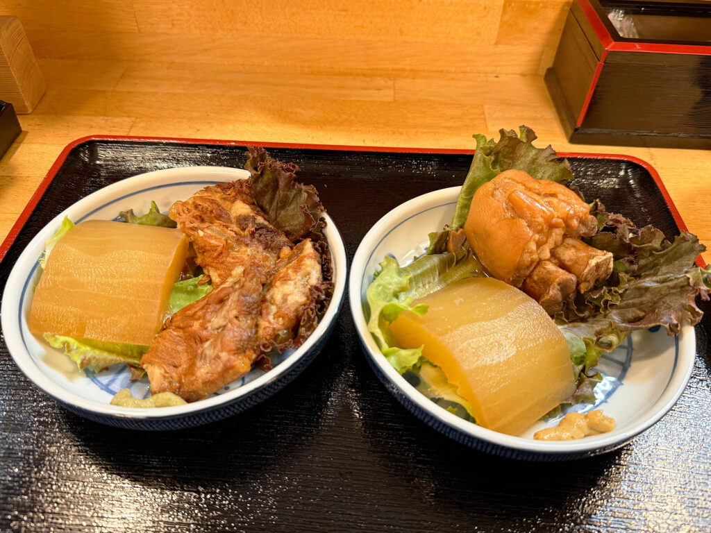 お得な ”ちょい呑みセット(1500円ベロ)” & シメそばで大満足!『酒処沖縄そば おそば』|那覇市具志