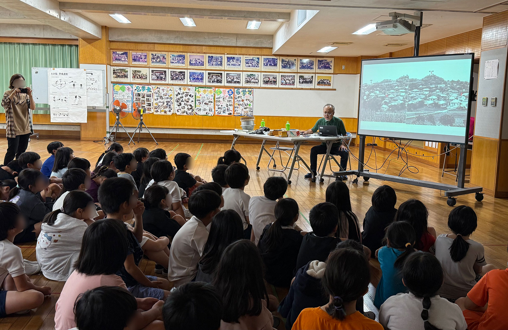 『小禄、宇栄原地区の昔の様子や移り変わりについて』講話・高良広輝さん 那覇市立宇栄原小学校にて開催されました｜那覇市字小禄