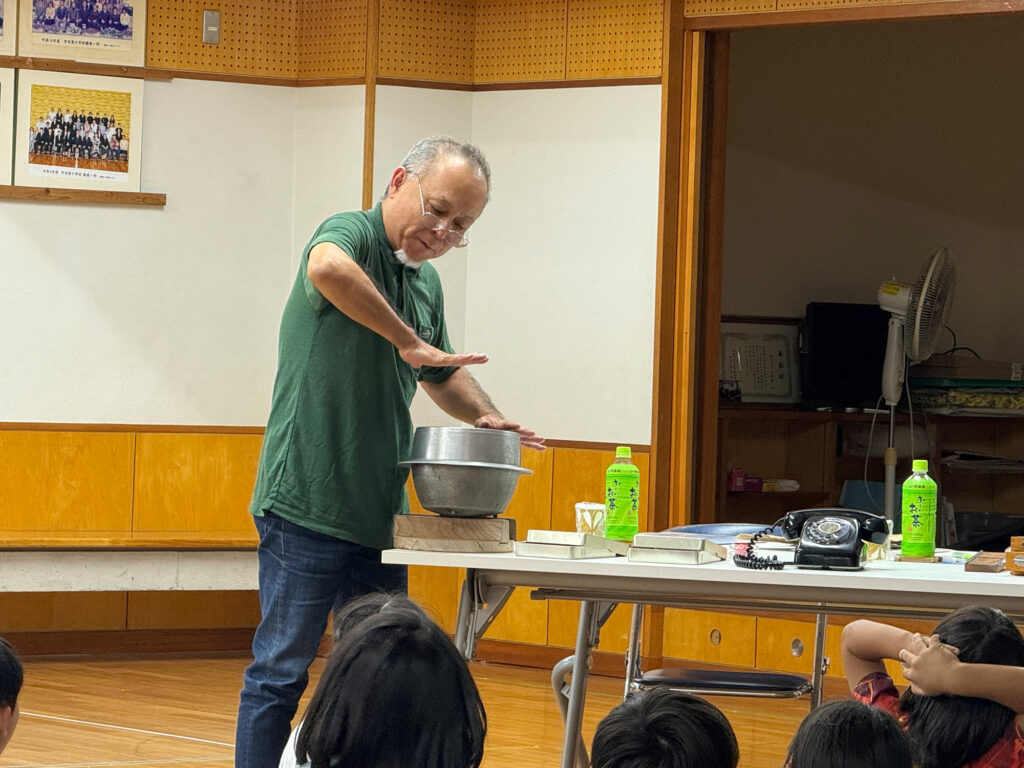 『小禄、宇栄原地区の昔の様子や移り変わりについて』講話・高良広輝さん 那覇市立宇栄原小学校にて開催されました|那覇市字小禄