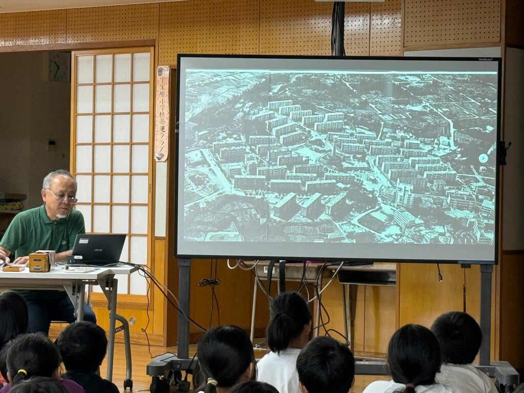『小禄、宇栄原地区の昔の様子や移り変わりについて』講話・高良広輝さん 那覇市立宇栄原小学校にて開催されました|那覇市字小禄