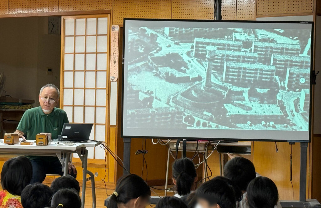 『小禄、宇栄原地区の昔の様子や移り変わりについて』講話・高良広輝さん 那覇市立宇栄原小学校にて開催されました|那覇市字小禄