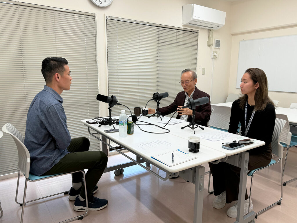 ポッドキャスト #12,13 【『ICLC 国際言語文化センター』代表取締役会長 金城宏幸さんと事務局の金城さんとのお話】|那覇市字田原