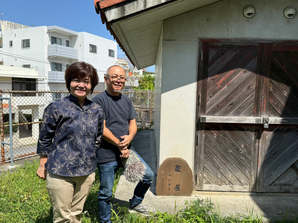 字小禄自治会館に残る『龕（ガン）と龕屋（ガンヤー）』｜那覇市小禄